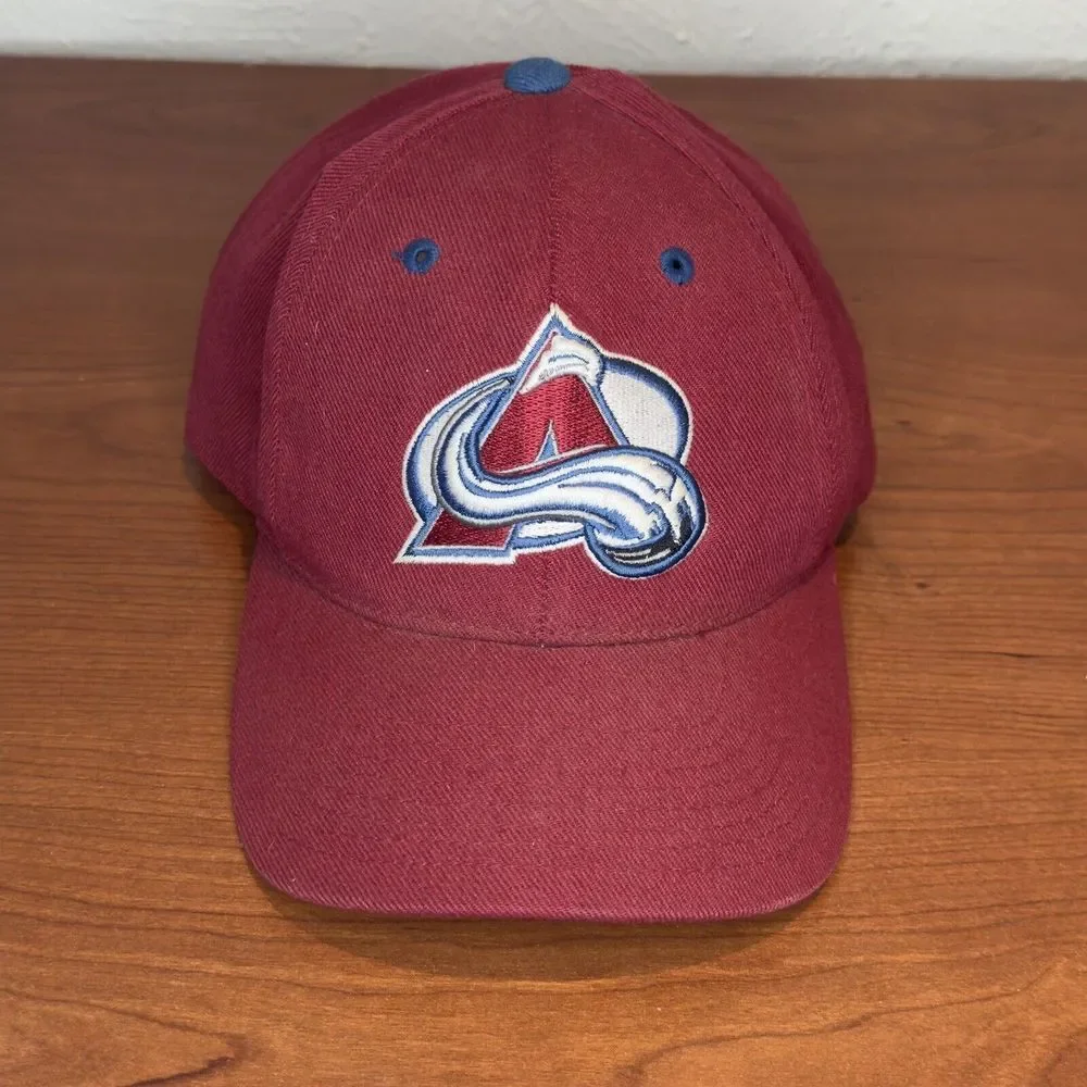 Colorado Avalanche Hat Cap‎ Snapback Red One Size Zephyr Wool Blend NHL Puma